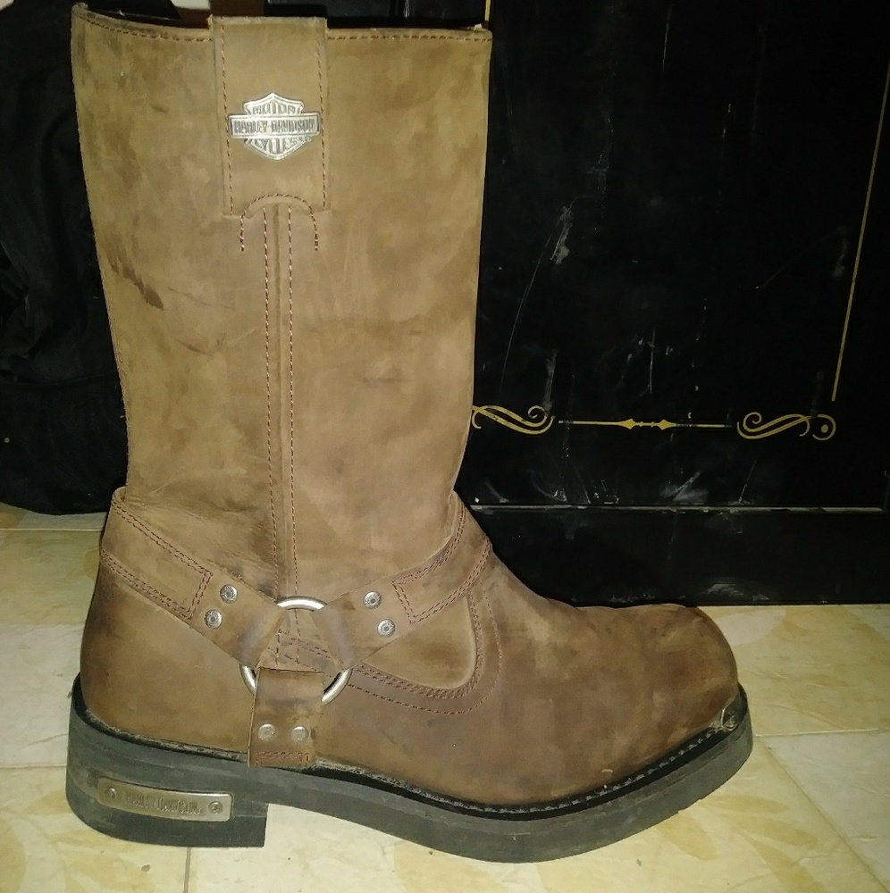 Harley Davidson Leather Boots